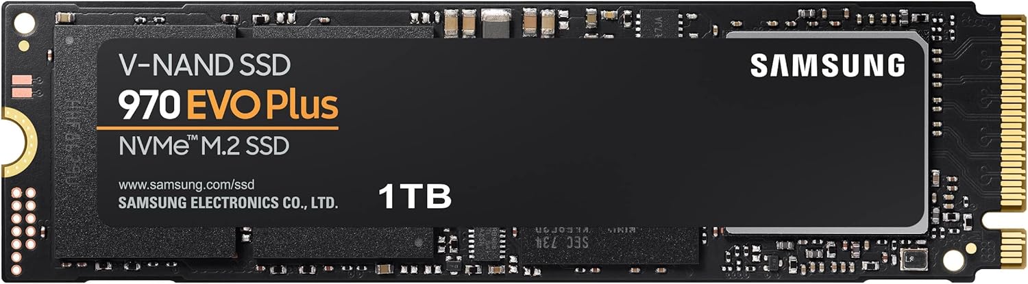 SAMSUNG 970 EVO Plus SSD 1TB NVMe M.2 SAMSUNG 970 EVO Plus SSD 1TB NVMe M.2